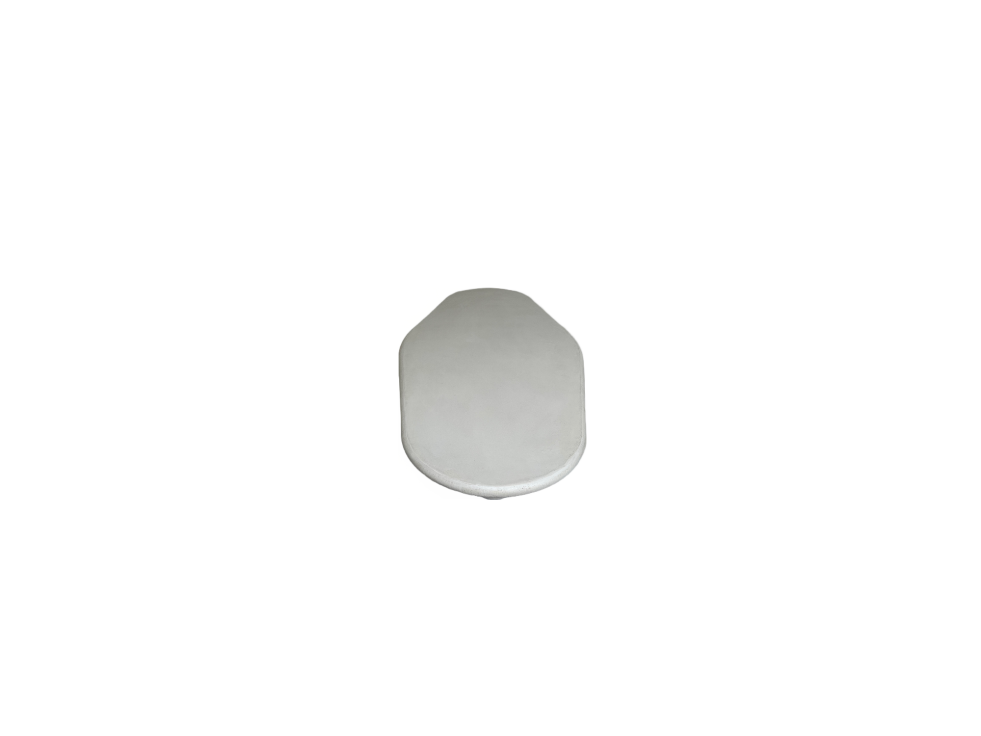 Bogard Fins ovaal beton | White 320 cm
