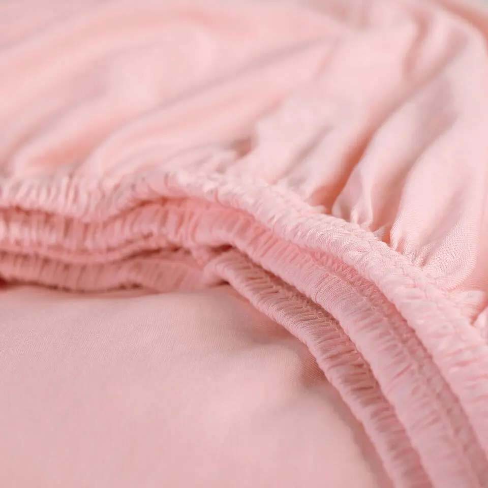 Cinderella - Hoeslaken (tot 25 cm) - Jersey - 180x220 & 200x200 cm - Rose Pink