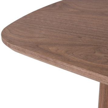 KARWEI eettafel Bjorn Deens walnoot hout 200 x 90 cm