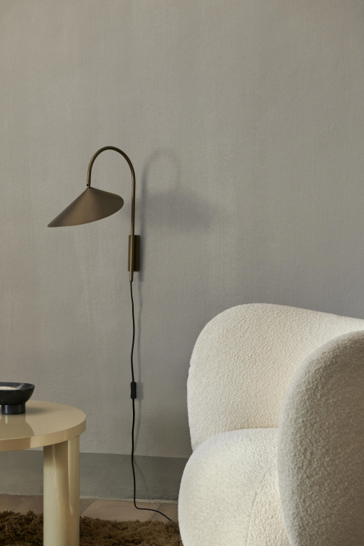 Ferm Living Arum Swivel wandlamp zwart