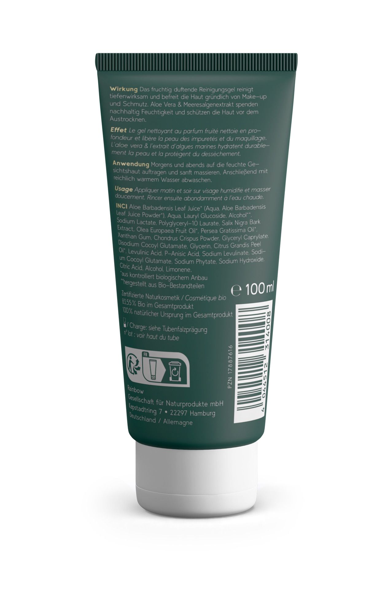Rainbow aloecare Aloe Vera Cleansing Gel