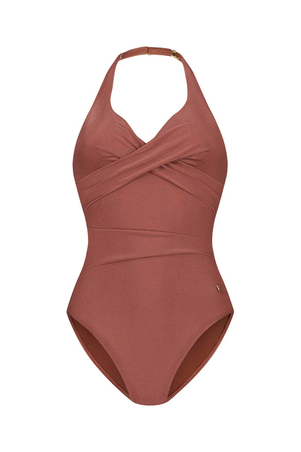 Beachlife halter badpak bruin