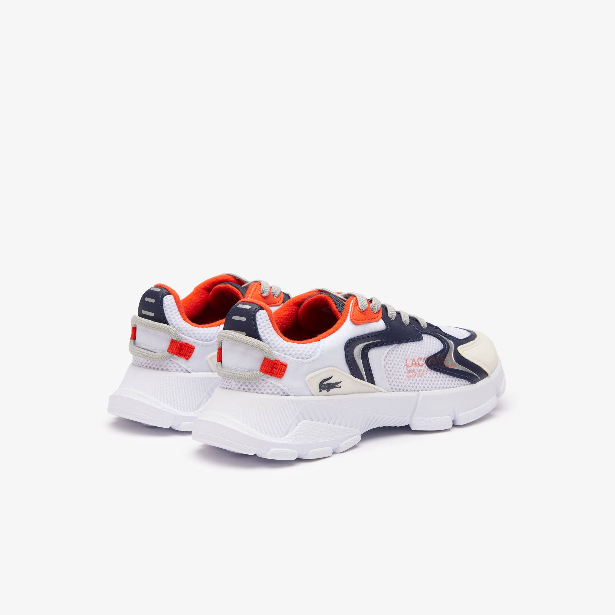 Kinder-Sneakers L003 Neo aus Textil Sneakers - Weiss - Lacoste - Kinder