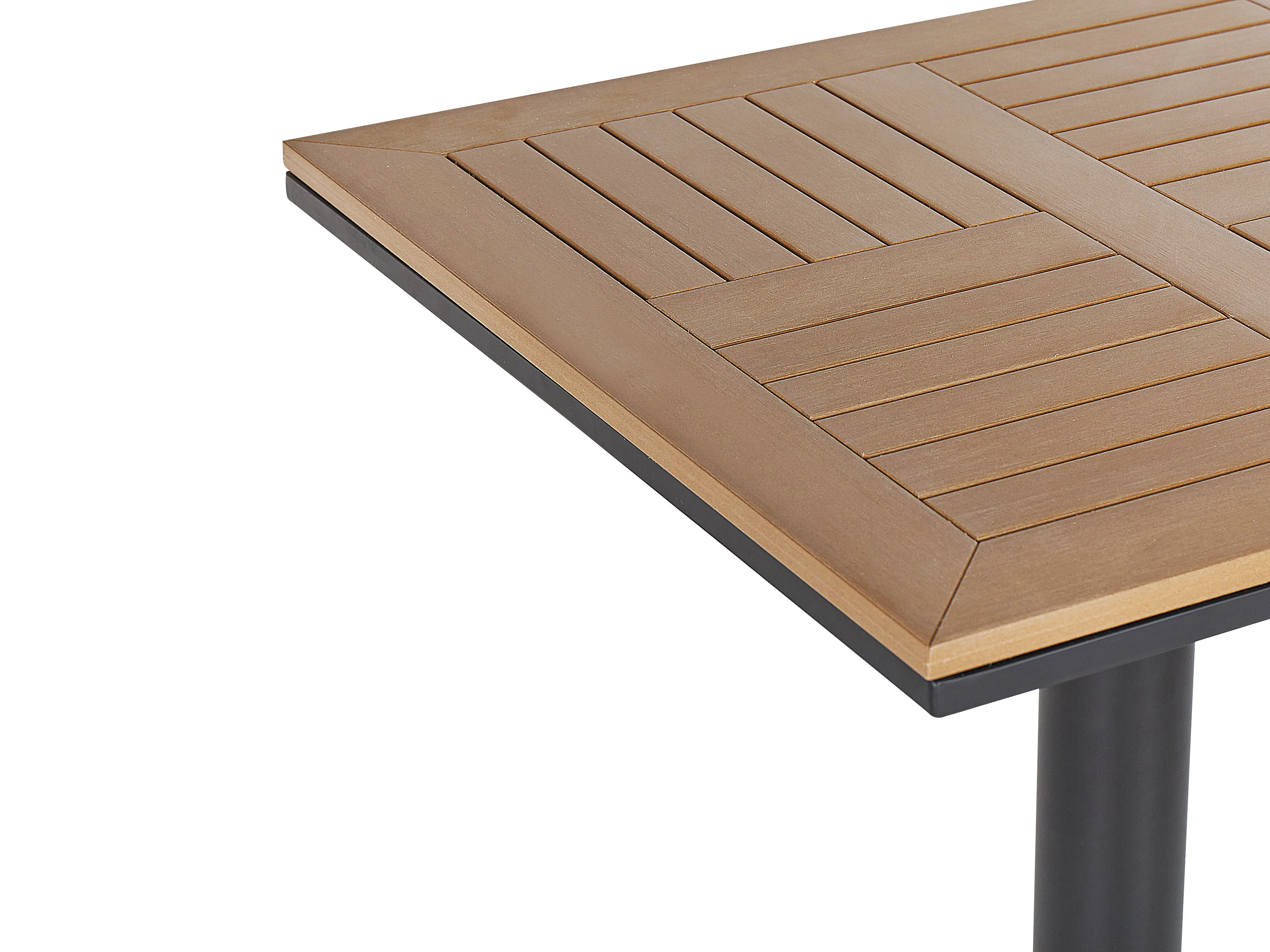 Bistrotafel PALMI 60 cm 60 cm Houtachtig Bruin