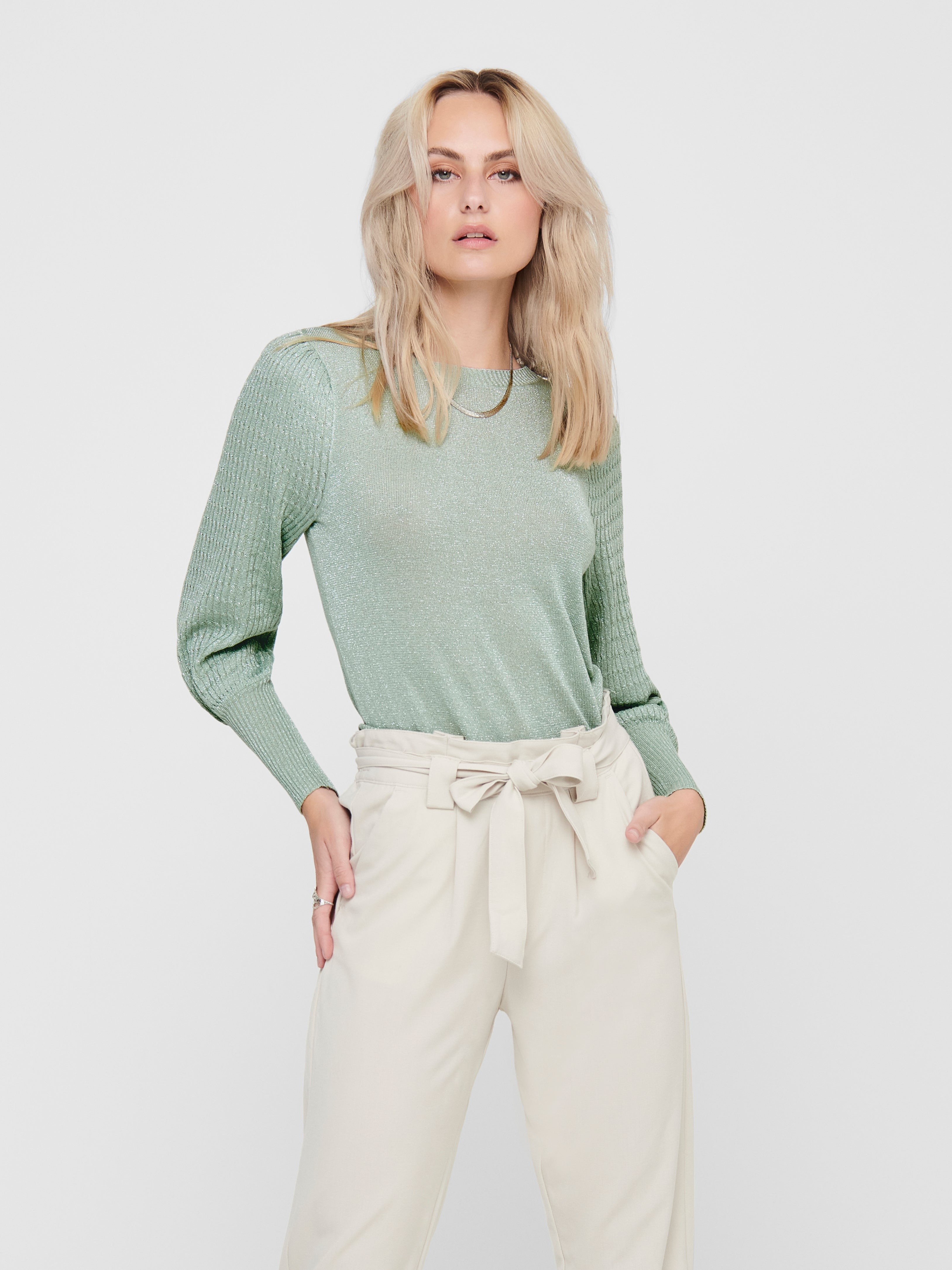ONLMEGAN Strickpullover Jadeite