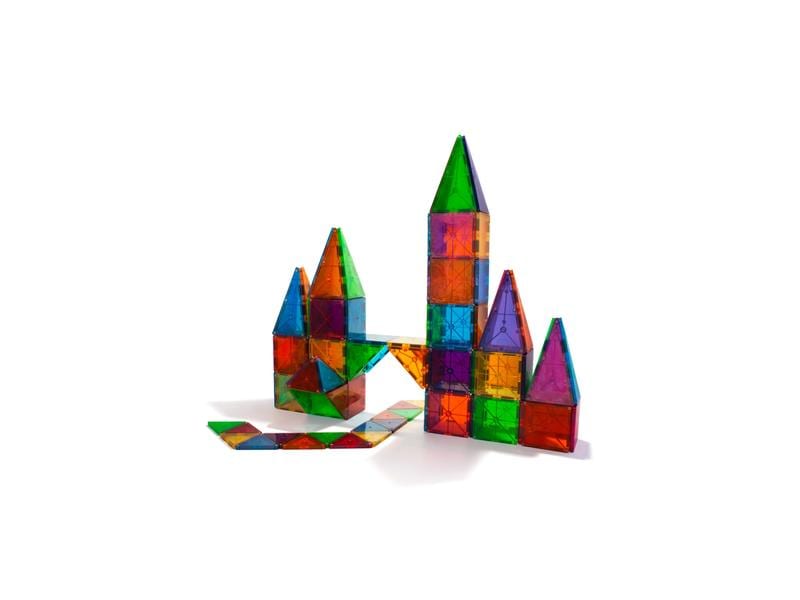 Magna-Tiles Classic Set 100-teilig Pädagogisches Magnetspielzeug