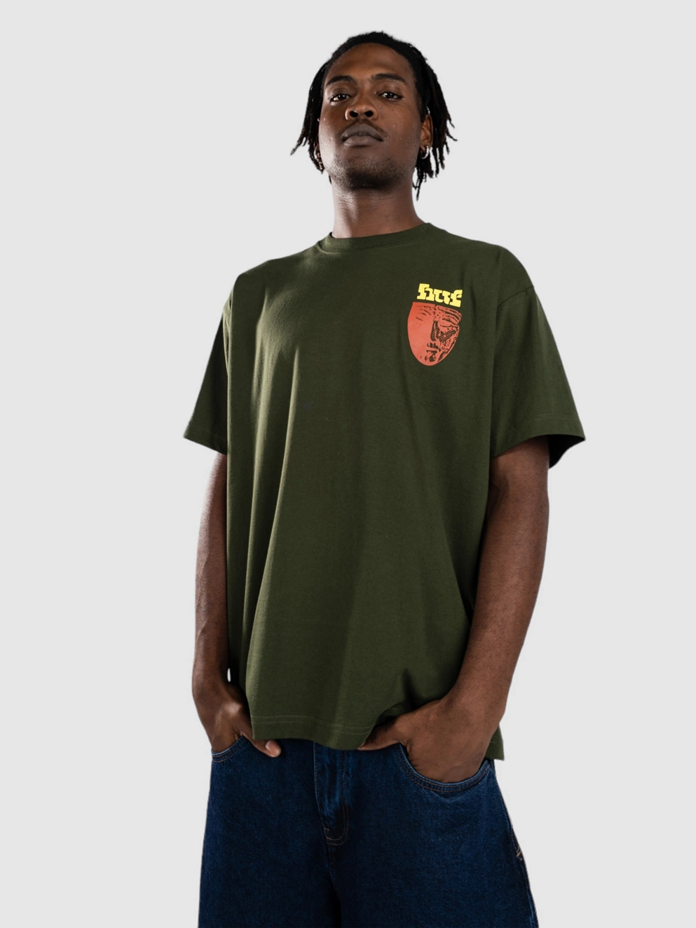 HUF Rhythms T-Shirt hunter green