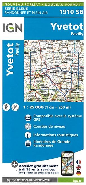 IGN - 1910 SB YVETOT 1 25 000