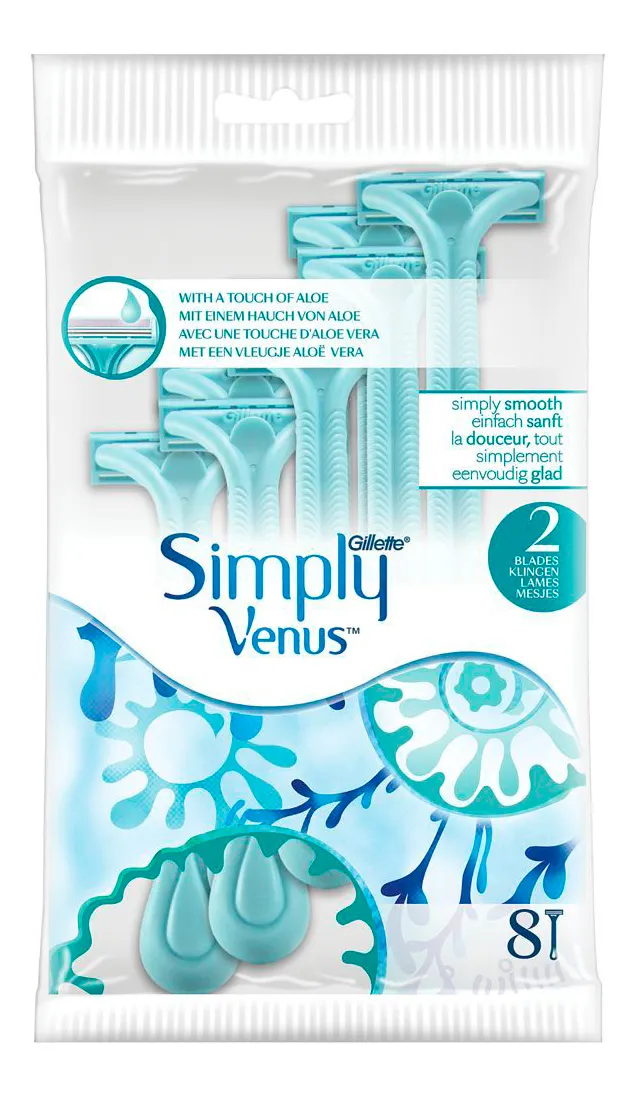 Gillette Simply Venus 2 barberblade