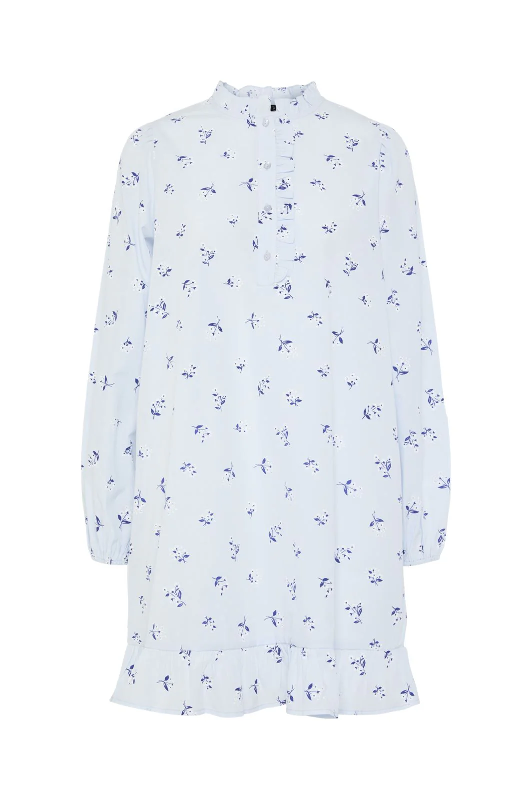 Pieces Pclotus Ls O-Neck Short Dress