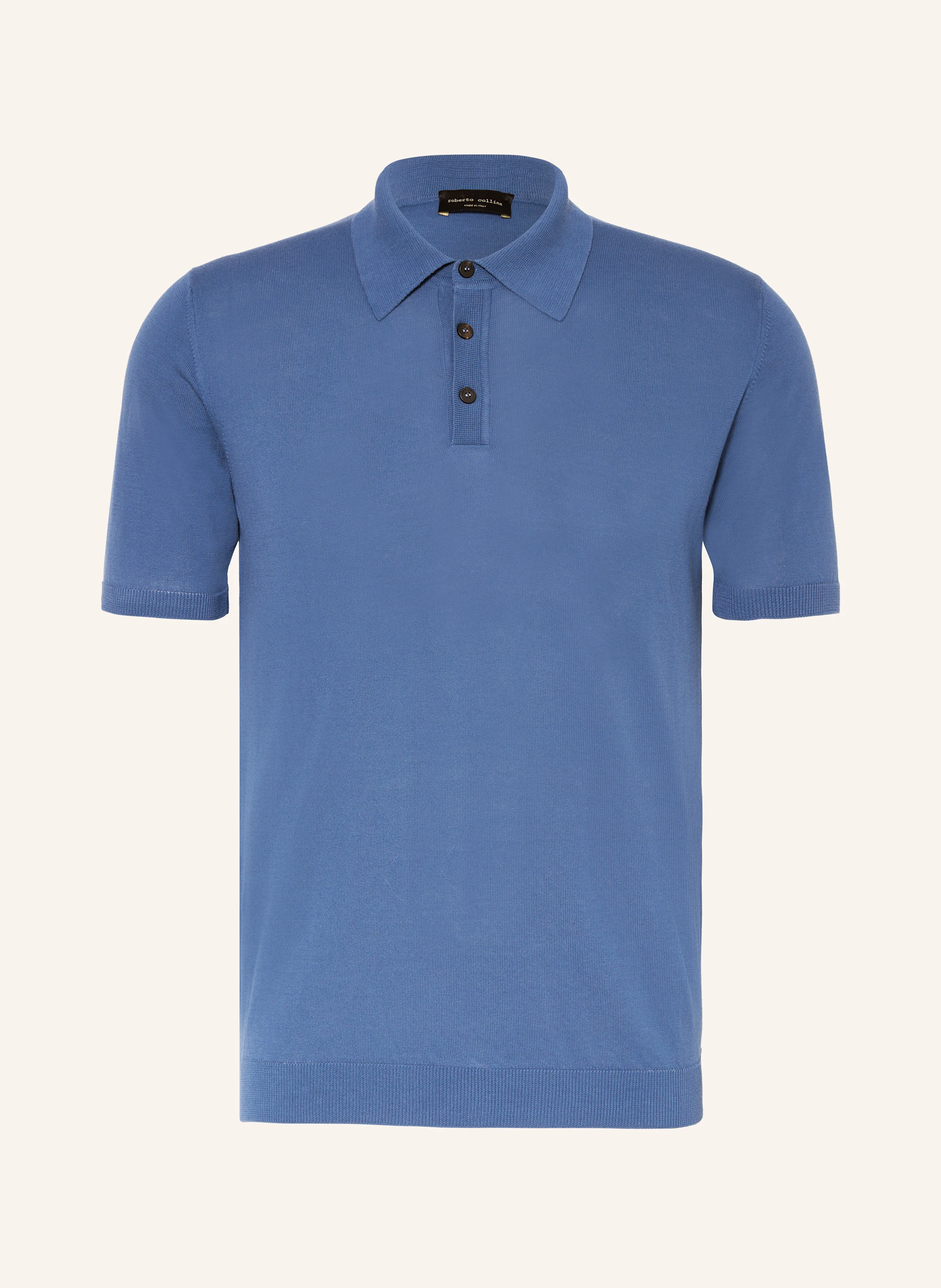 roberto collina Strick-Poloshirt