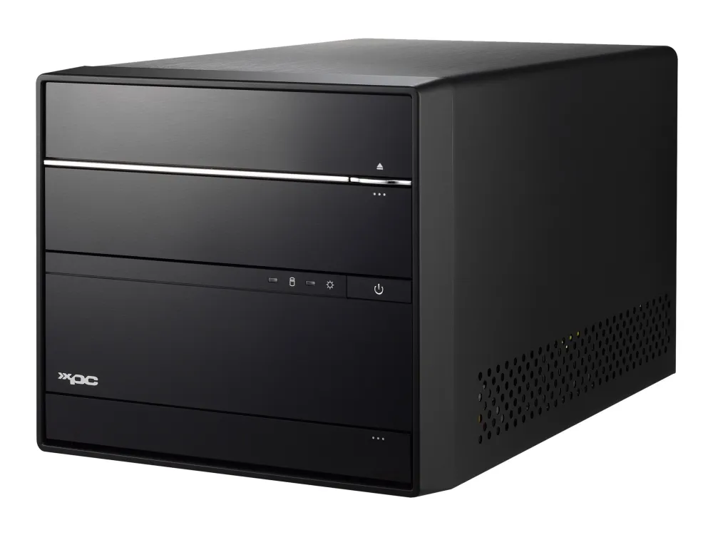 Shuttle XPC cube SH570R6 Plus - Barebone - mini PC LGA1200 sokkel - Intel H570 - uden CPU - RAM 0 GB - Gigabit Ethernet - sort