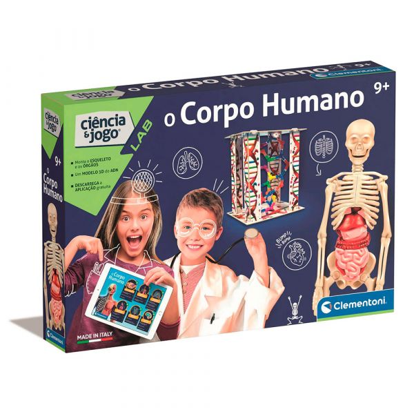 Clementoni Jogo o Corpo Humano 9  - 67186
