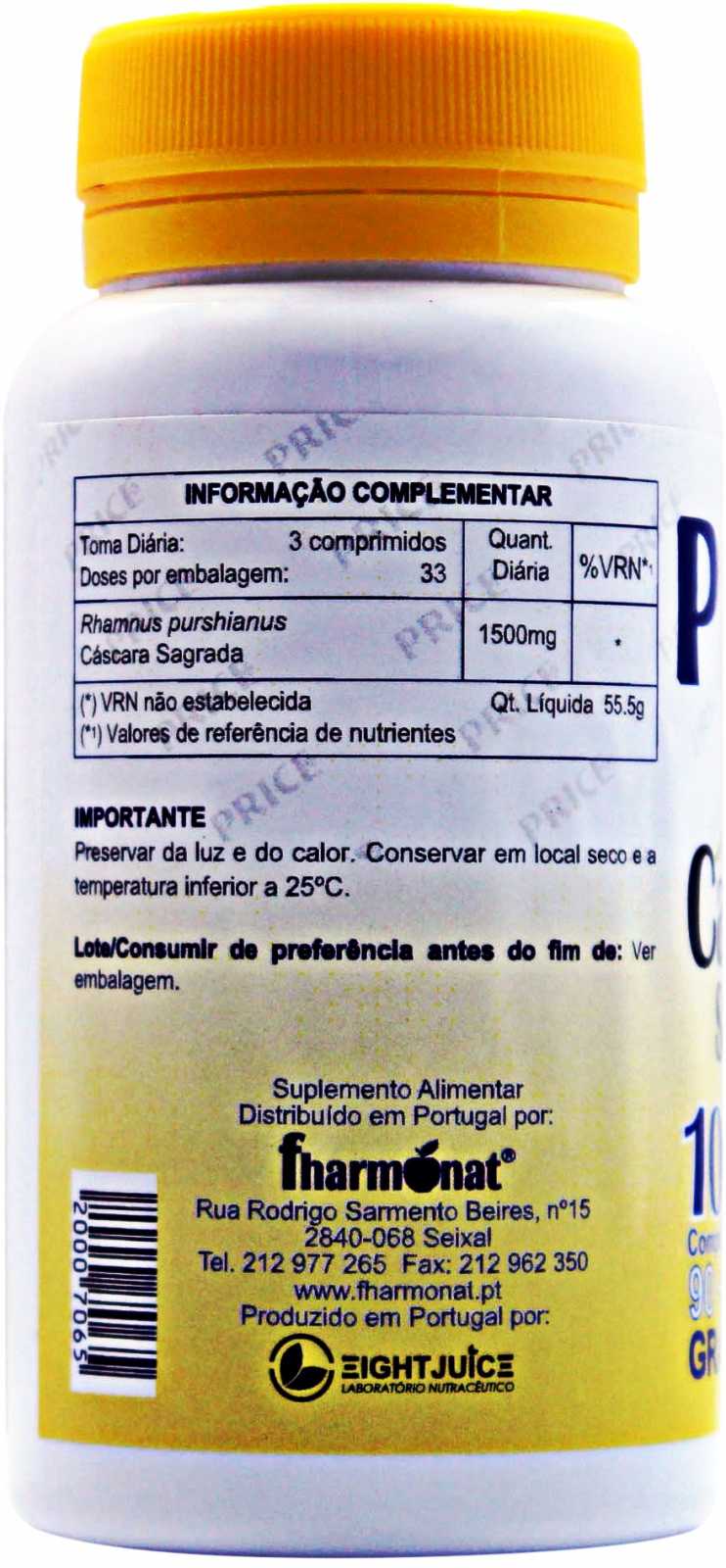 Fharmonat Cáscara Sagrada 90 Cápsulas