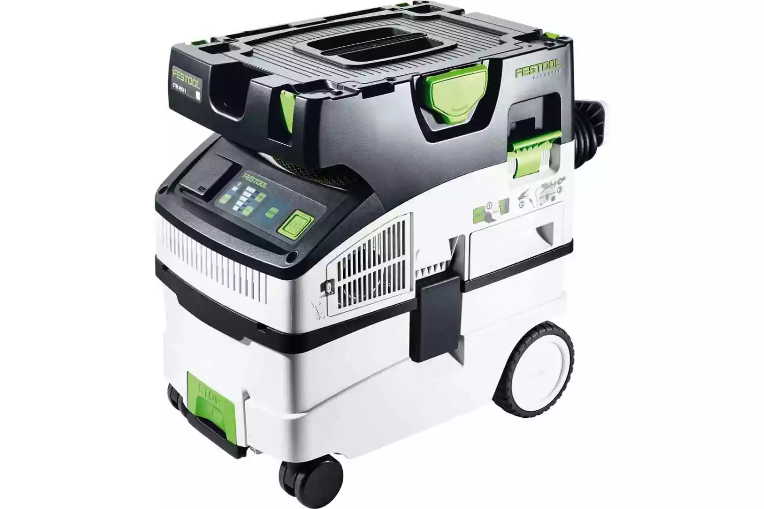 Festool CTM MIDI I Bouwstofzuiger - 1200W - Klasse M - 15L