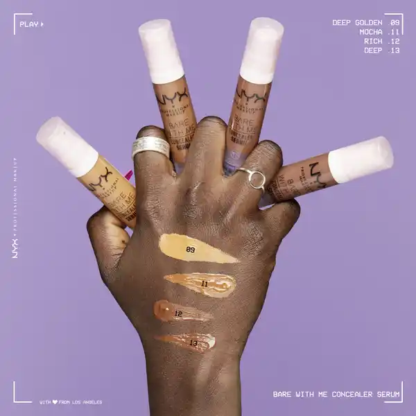 Bare With Me Concealer Serum 09 Deep Golden