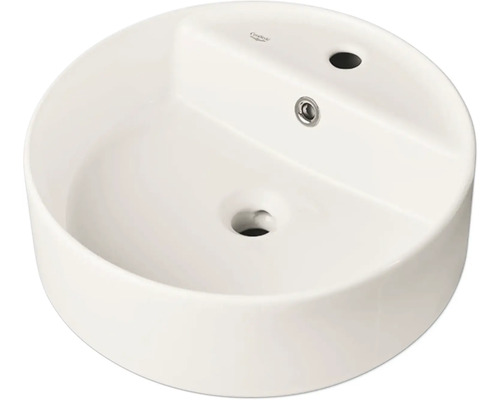 Badkamermeubelset NOBILIA Programma 3 BxHxD 101 x 59,1 x 48,7 cm Frontkleur grijs hoogglans met opzetwastafel Greeplijst mat chroom 436