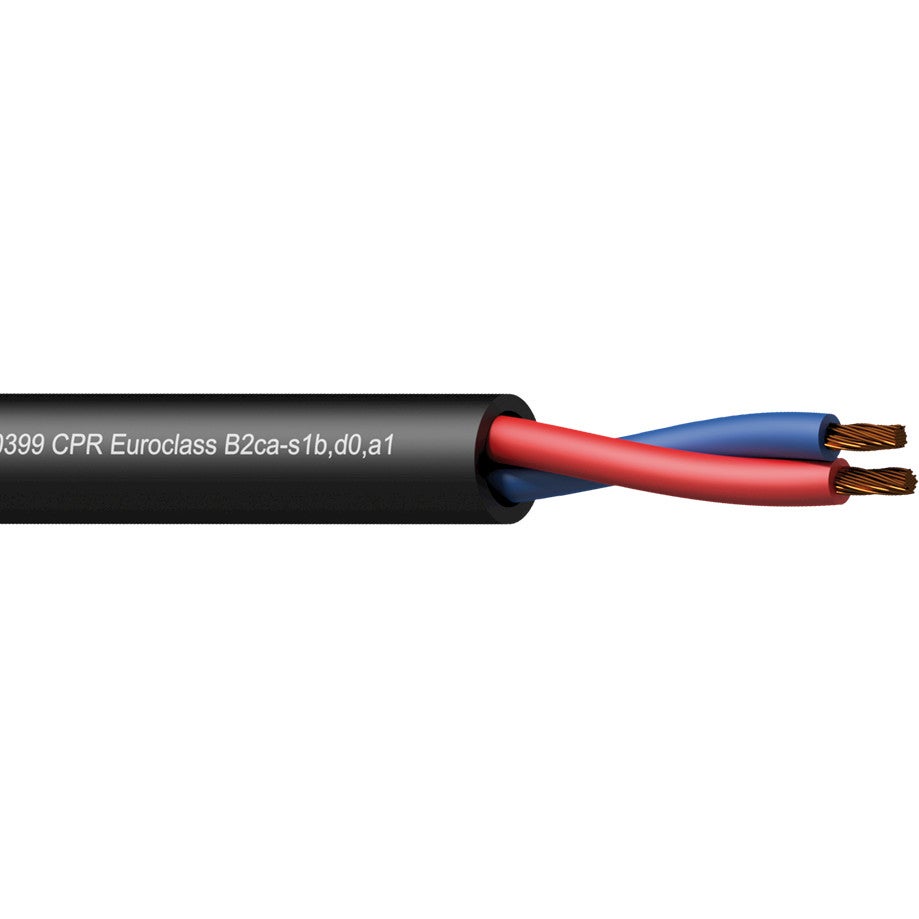 Procab CLS225-B2ca Contractor speakerkabel per meter, 2x 2.5 mm²