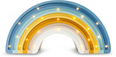 Little Lights Lampe Regnbue, Denim Blue