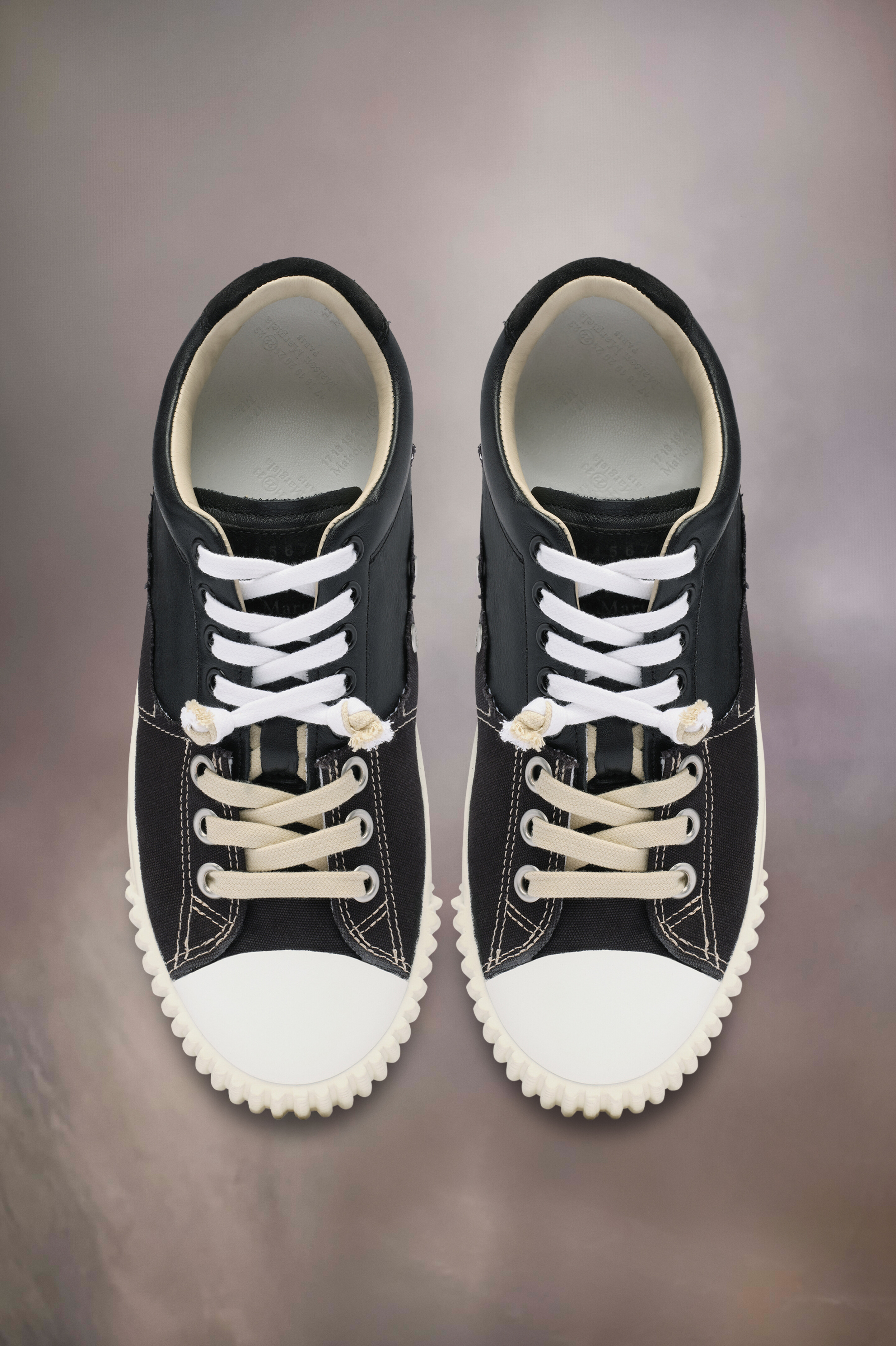 Sneakers New Evolution en cuir pour femme Noir