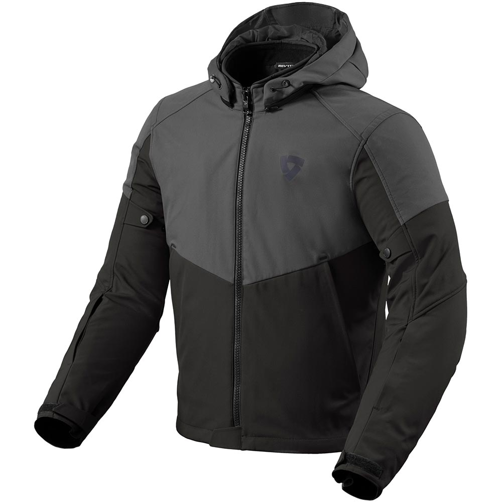 Rev'it - Blouson Afterburn H2O Noir / Anthracite