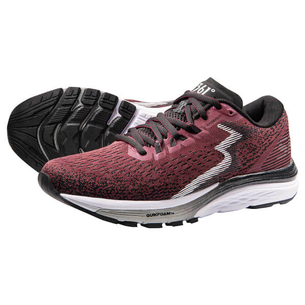 Chaussure running 361 SPIRE 4 W DARK CHERRY/BLACK
