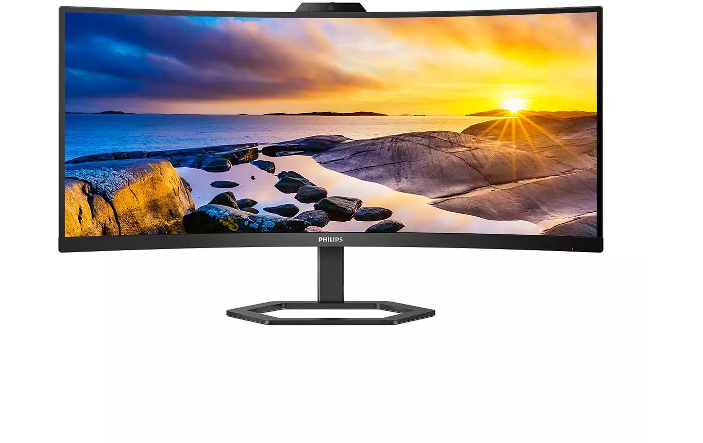 Monitor 34E1C5600HE/00 mit Webcam<br>Ultraweiter 34