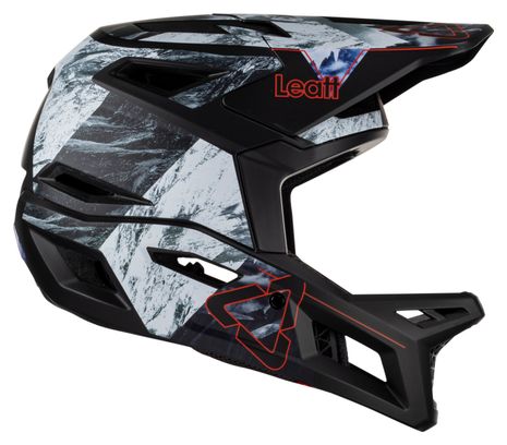 Casque Intégral VTT Leatt Gravity 4.0 Alpine Noir/Blanc