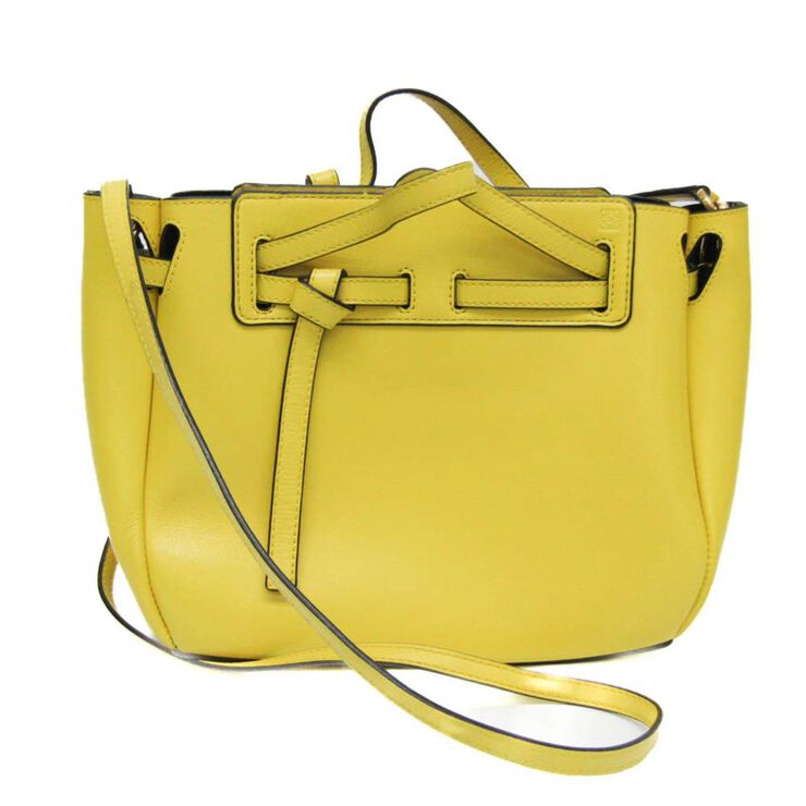 Loewe Vintage Loewe Shoulder Bag Yellow