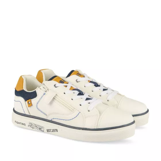 Baskets BLANC LITTLE BOYS