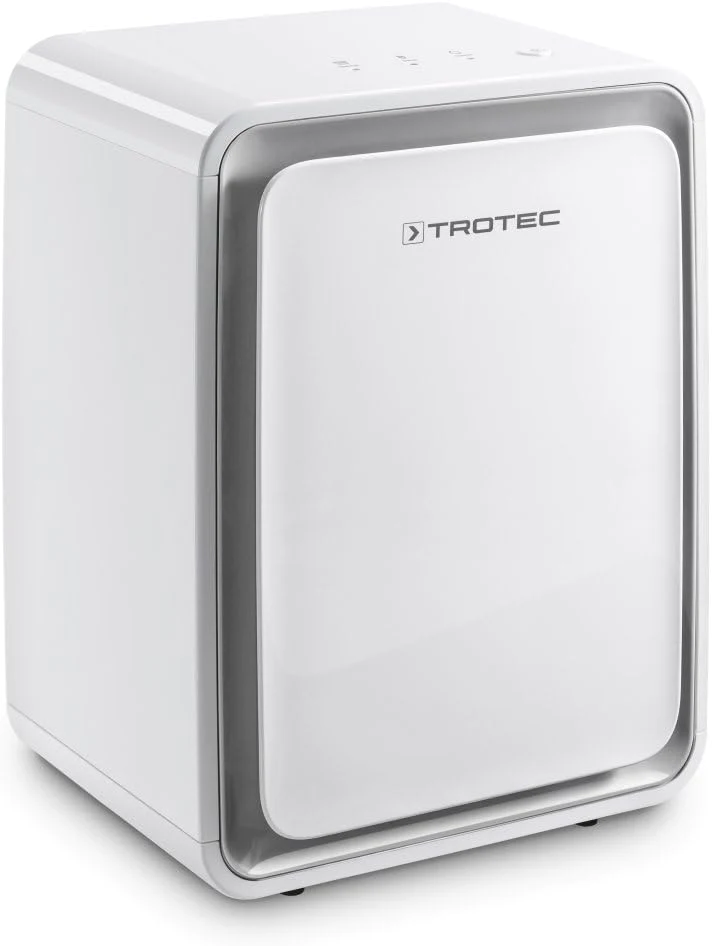 Déshumidificateur compact de 1,6L pour 15 m²/37 m³ blanc gris Trotec