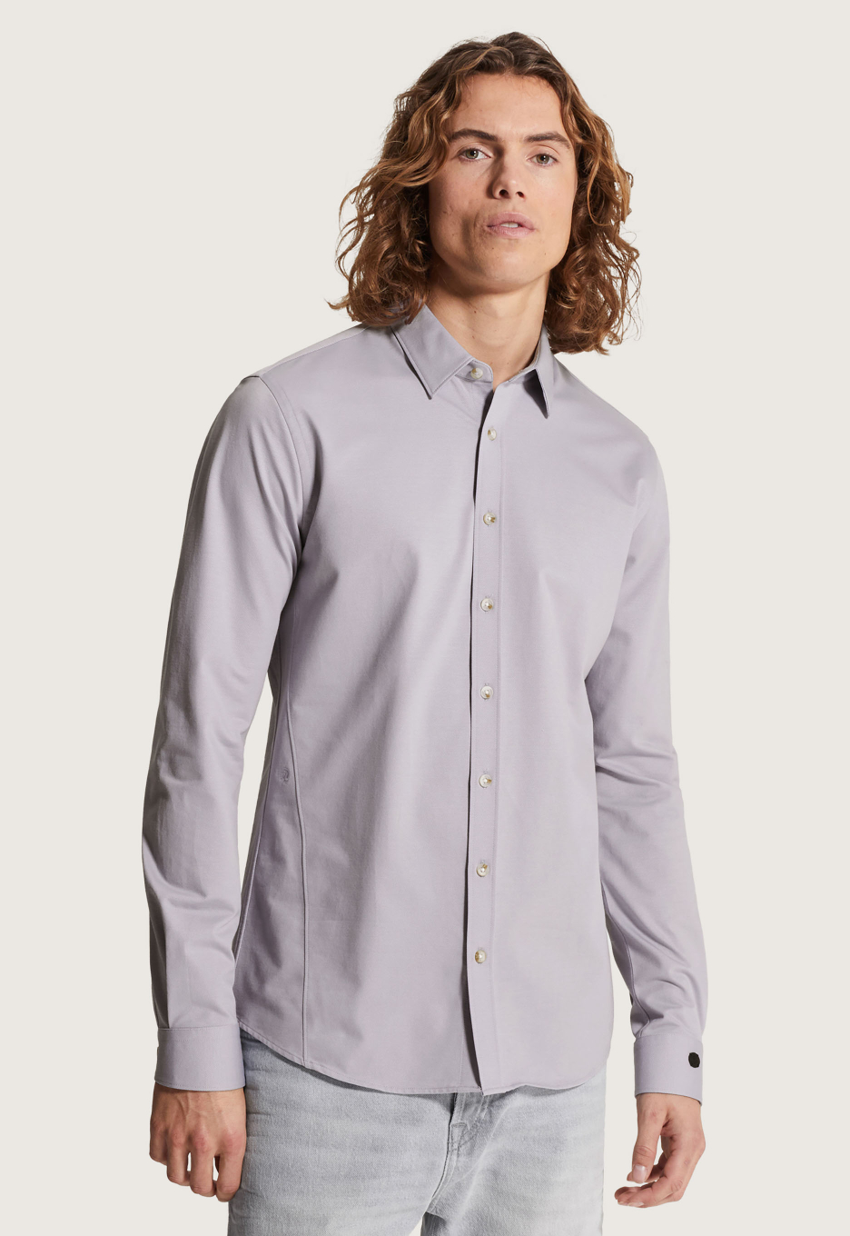 Cast Iron Twill Jersey Overhemd