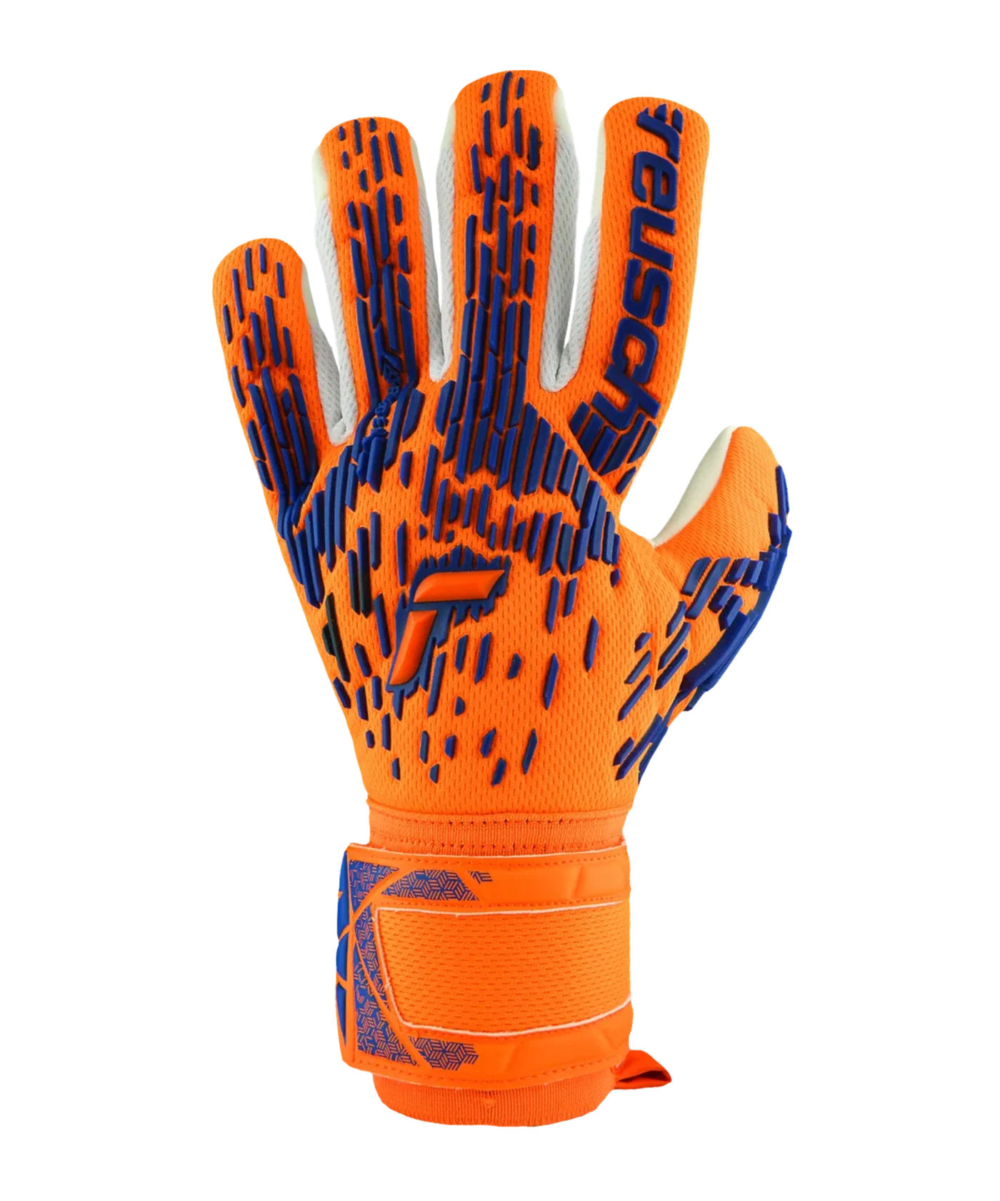 Reusch Attrakt Freegel Silver TW-Handschuhe Night Spark 2024 Orange Blau F2210