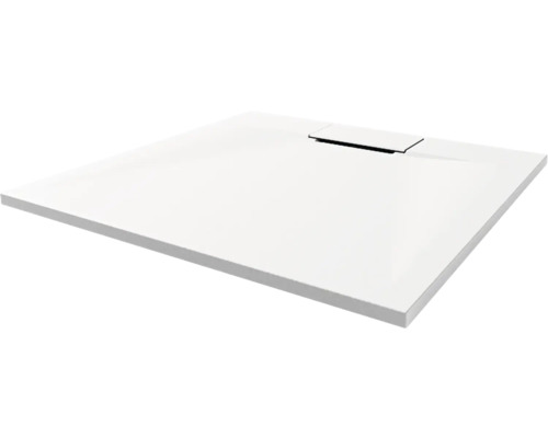 BREUER Lite-Line Express Q72 douchebak, 80 x 80 x 2,6 cm, wit mat, 1416011000014