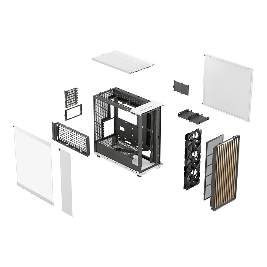 Fractal Design North XL TG - Blanc