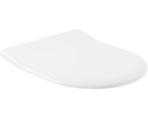 Villeroy & Boch wandclosetset Subway 2.0, diepspoel, open rand, glanzend wit met toiletzitting 5614R201