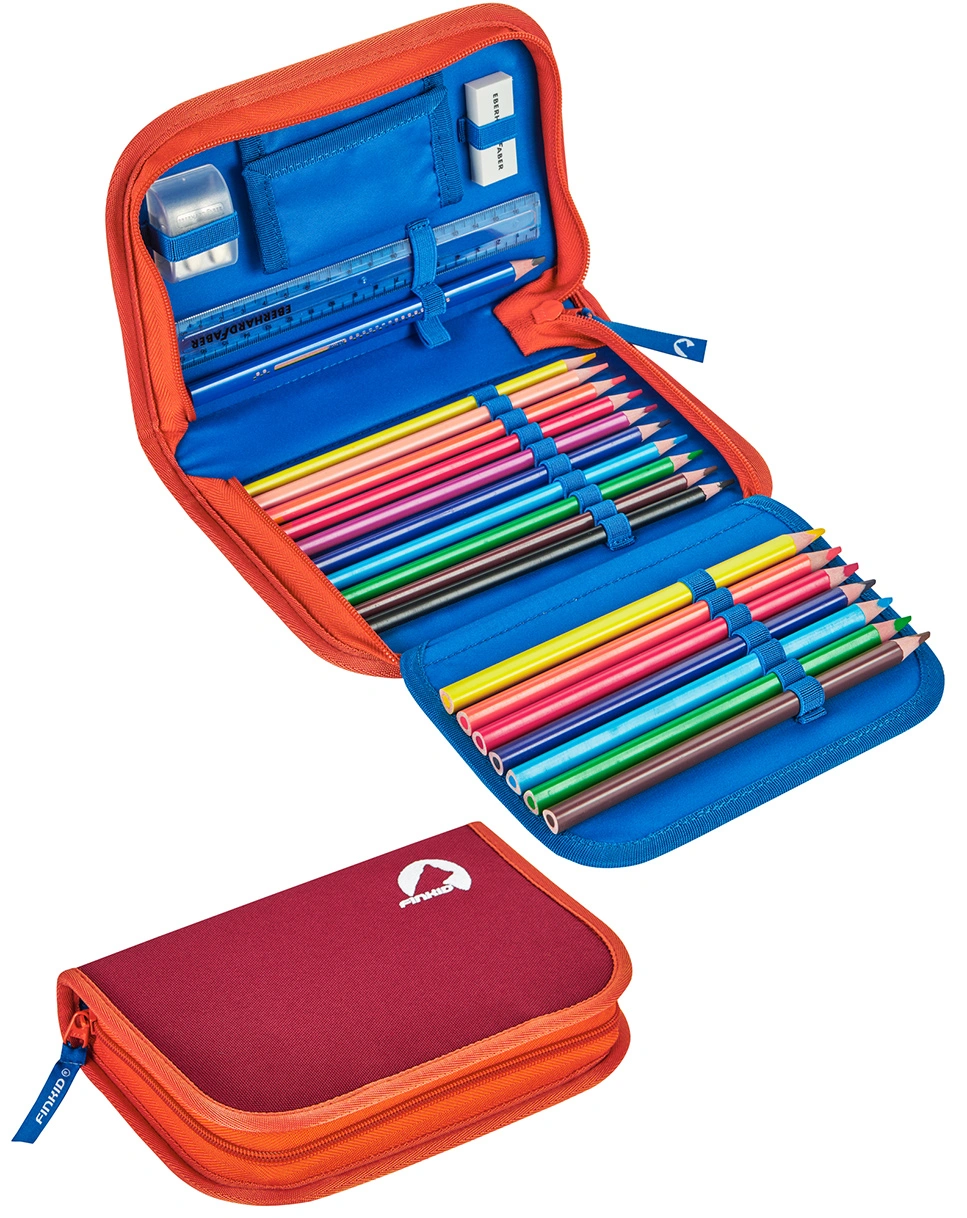 Schulranzen-Set BUDDY 4-teilig in beet red/chili