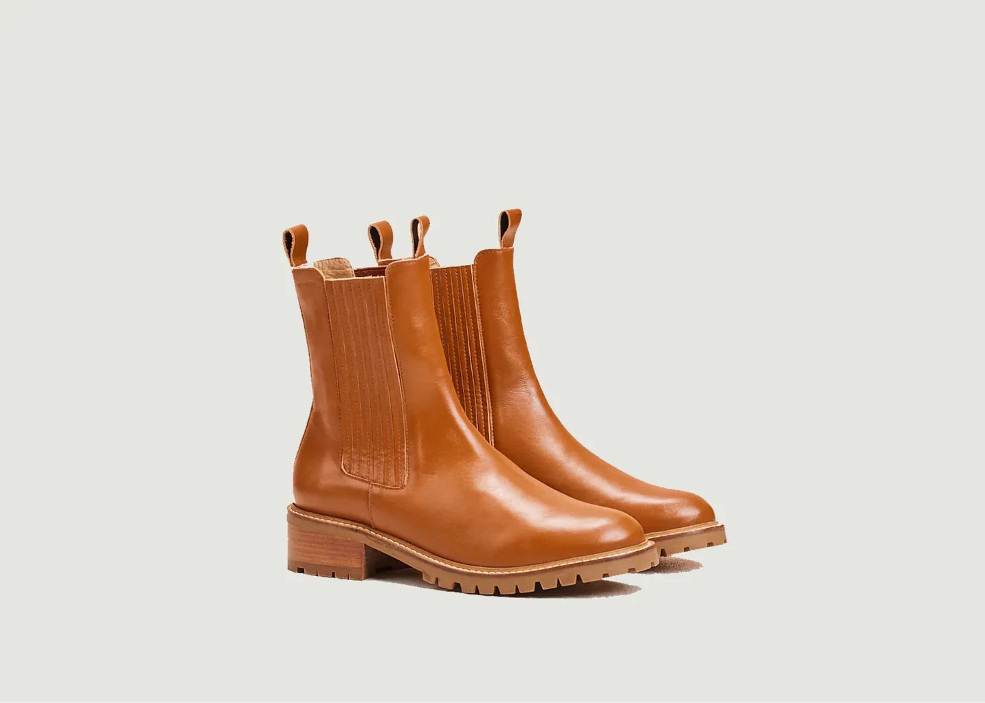 Bottines en cuir Dorianne M.Moustache