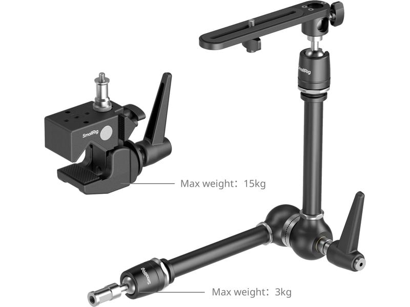 Smallrig Super Clamp Magic Arm Kit Zur Unterstützung von Filmausrüstung
