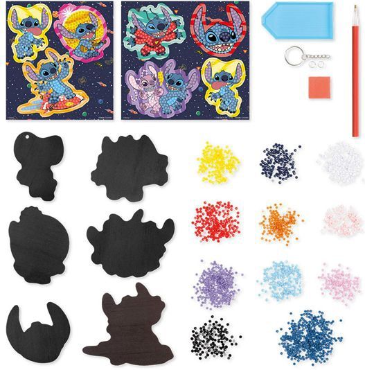Totum - Disney Stitch - Diamond Painting Magneten - Creatieve Set
