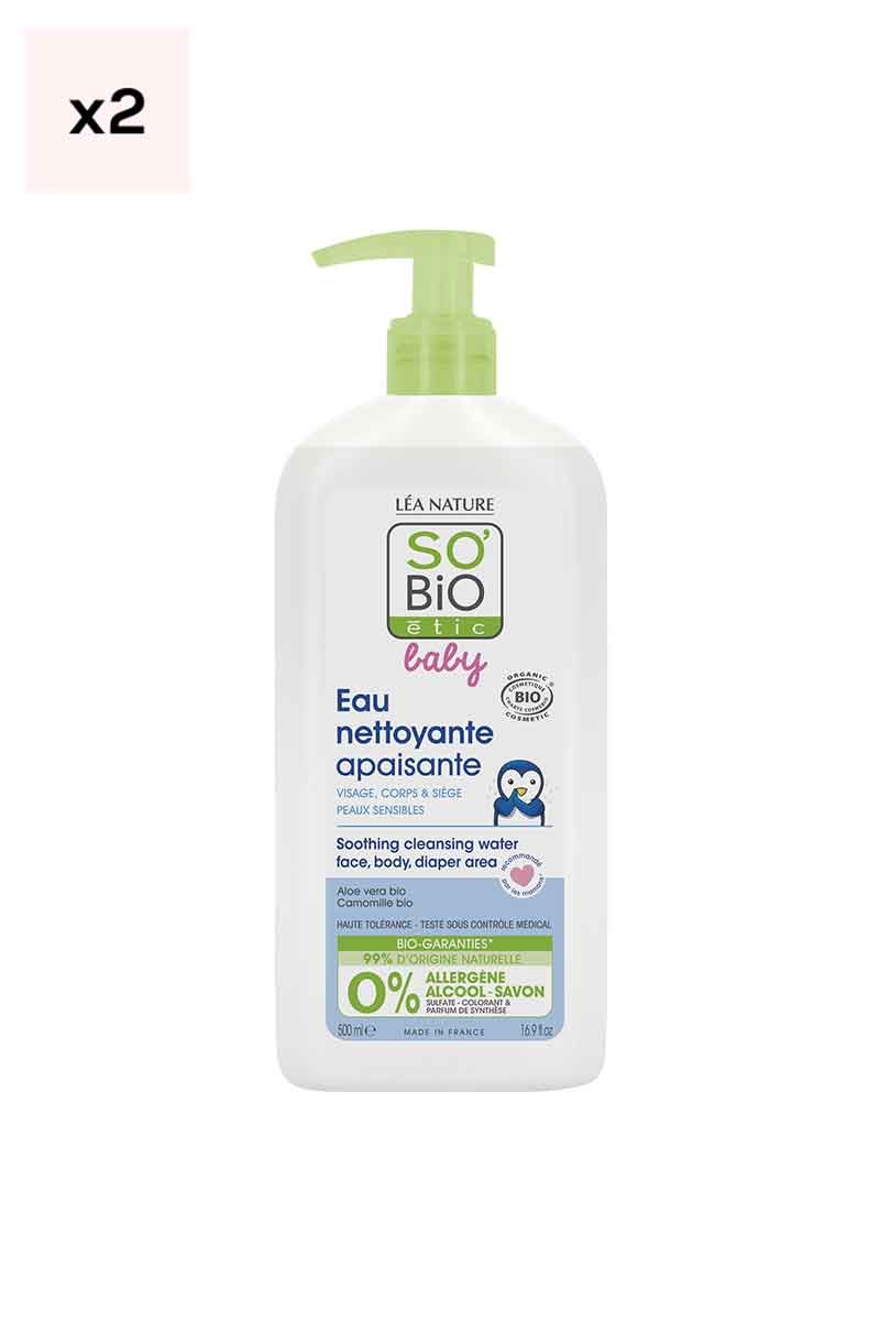 Eaux micellaires nettoyante bio - Bébé - 2 x 500 ml