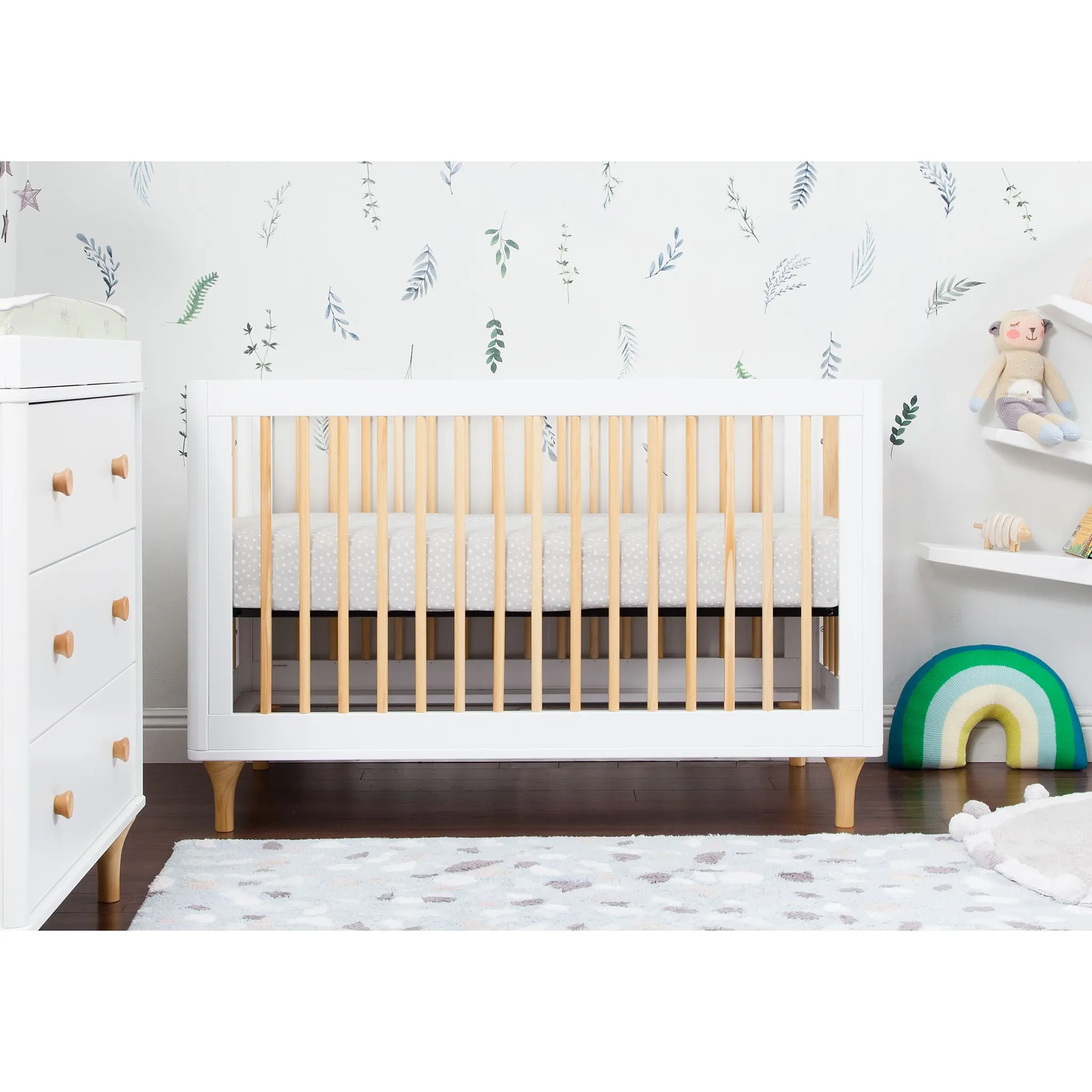 Babyletto Couchette Convertible 3 en 1 Lolly - Blanc  Naturel