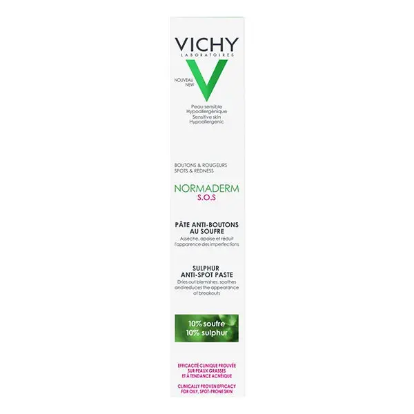 Vichy Normaderm SOS Pasta Anti-Imperfeições com Enxofre 20ml
