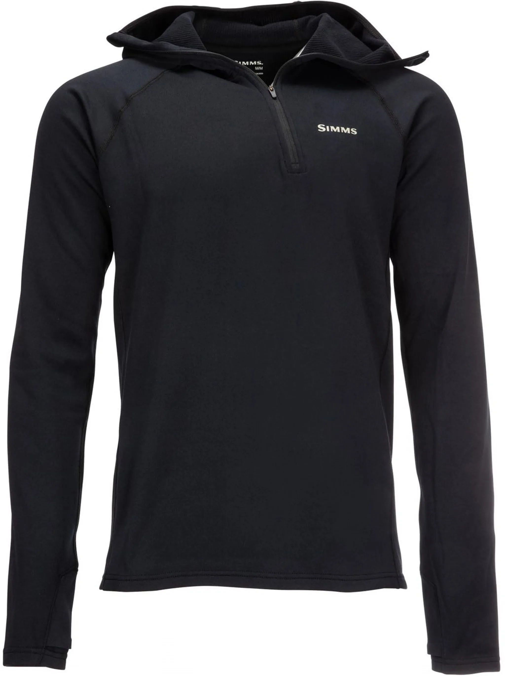 Simms Simms Heavyweight Baselayer Hoody Black