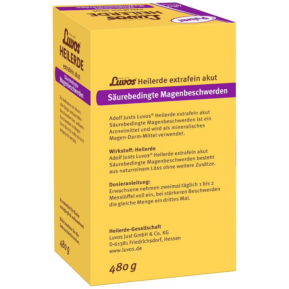 Luvos® Heilerde extrafein akut Säurebedingte Magenbeschwerden