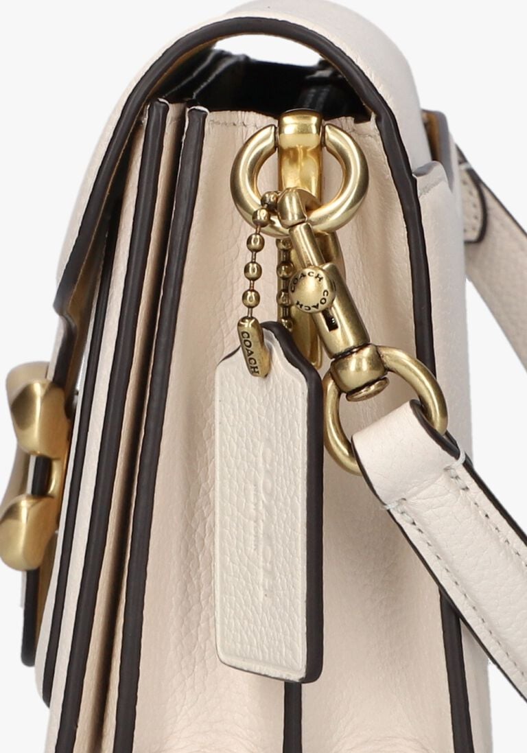 beige coach schoudertas tabby 26