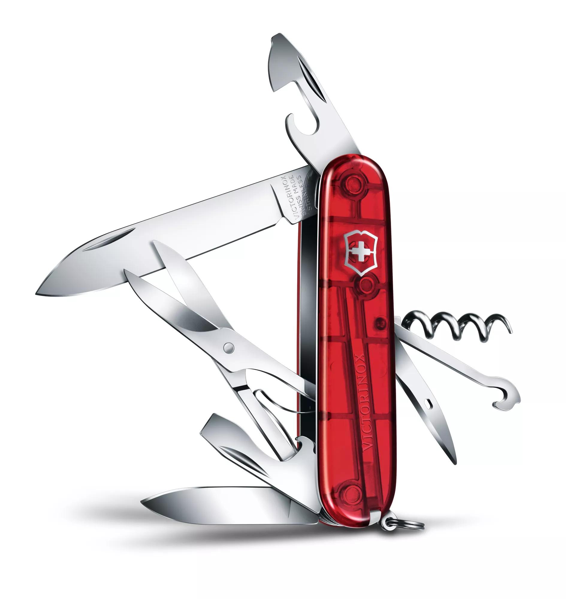 Climber-rot transparent