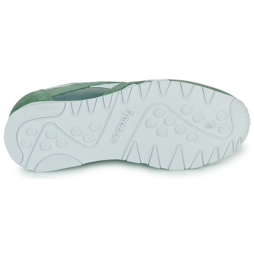 Reebok Classic - CLASSIC LEATHER NYLON - Vert / Blanc
