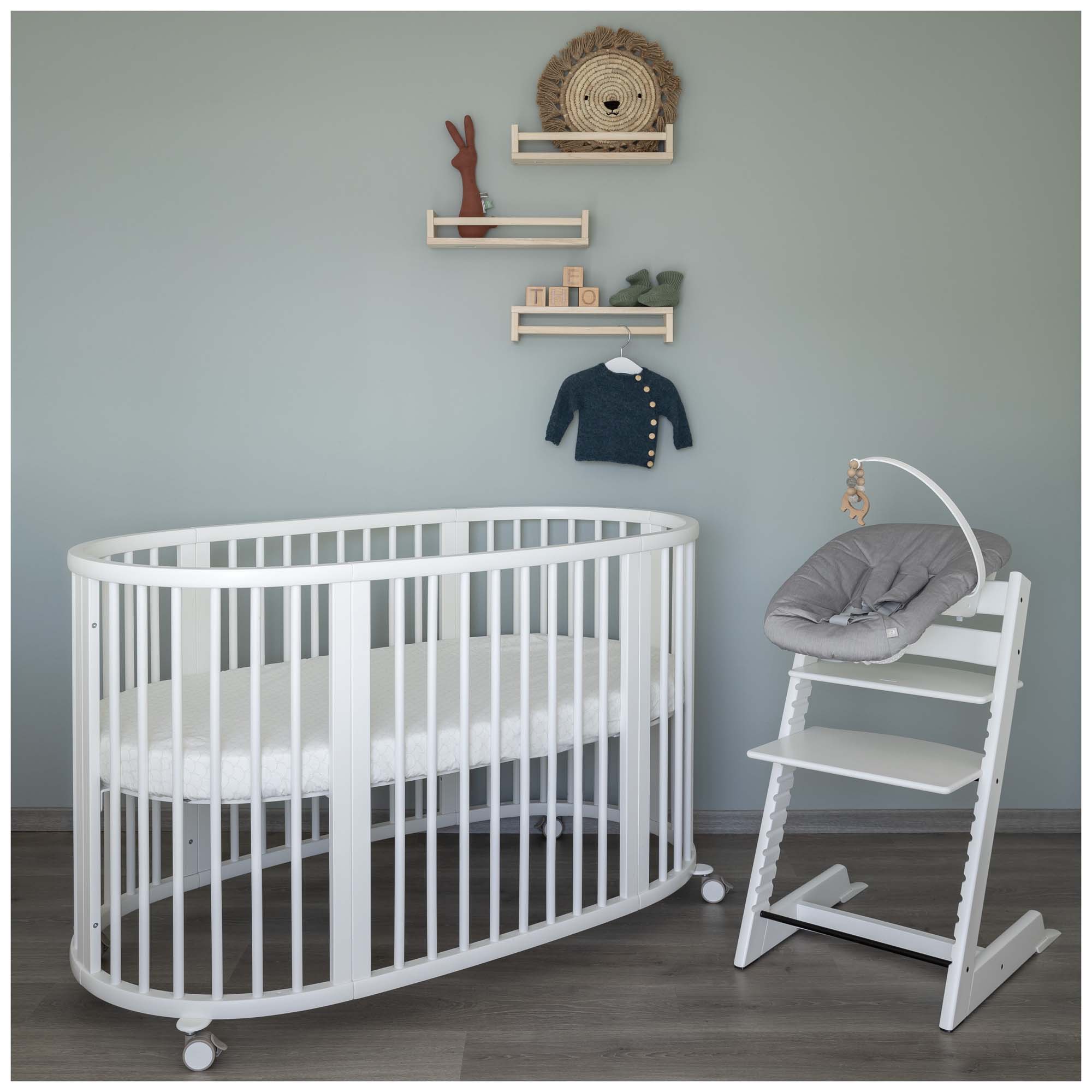 Stokke sleepi bed wit
