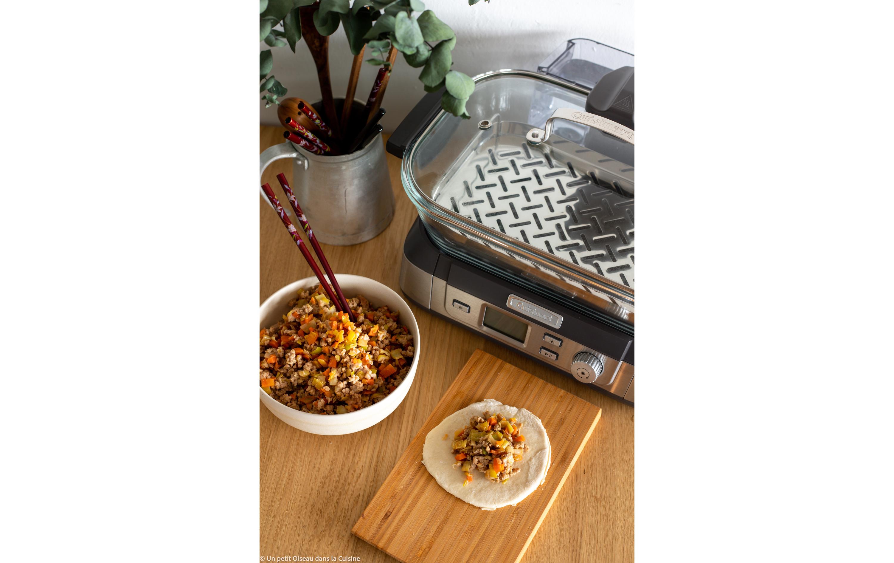 Dampfgarer Digital Steam Cooker<br>Dampfgarer mit Kochtopf und Deckel aus widerstandsfähigem Glas
